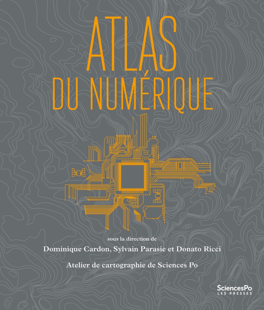 Couverture du livre Atlas numérique, Presses de Sciences Po, 2023